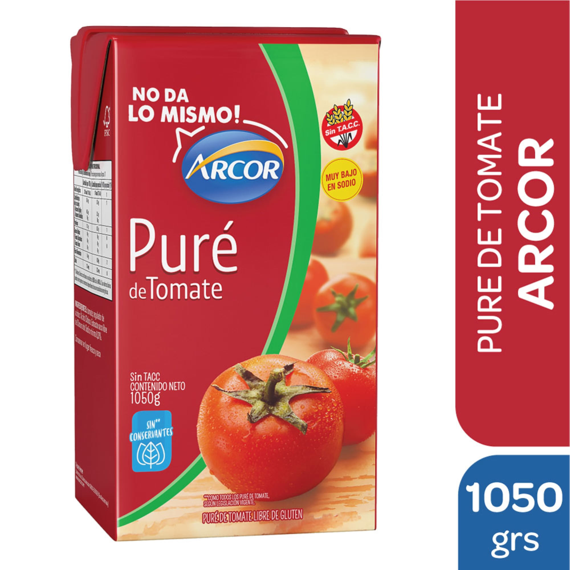 Puré de Tomate Arcor 1050g