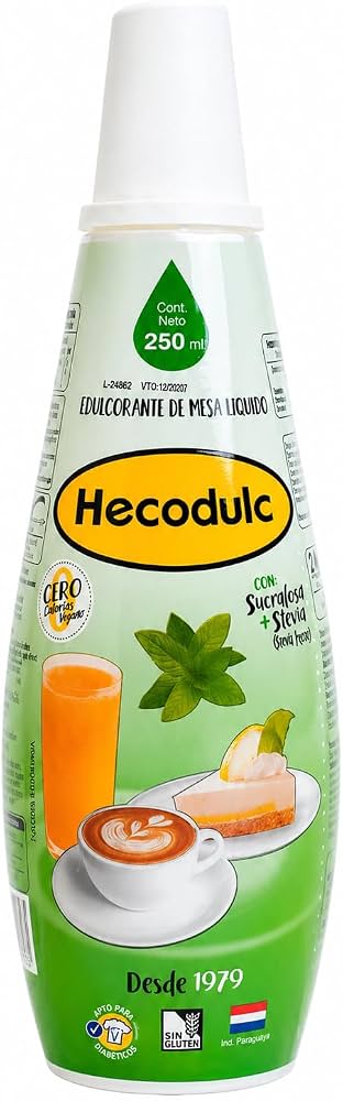 Edulcorante Mix Sucralosa y Stevia 250ml