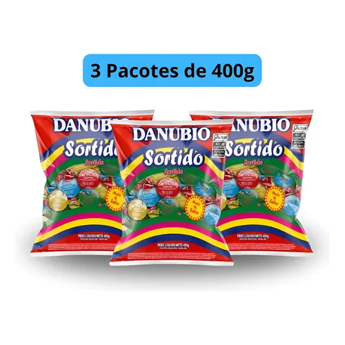 Bombon Danubio Blanco 400g