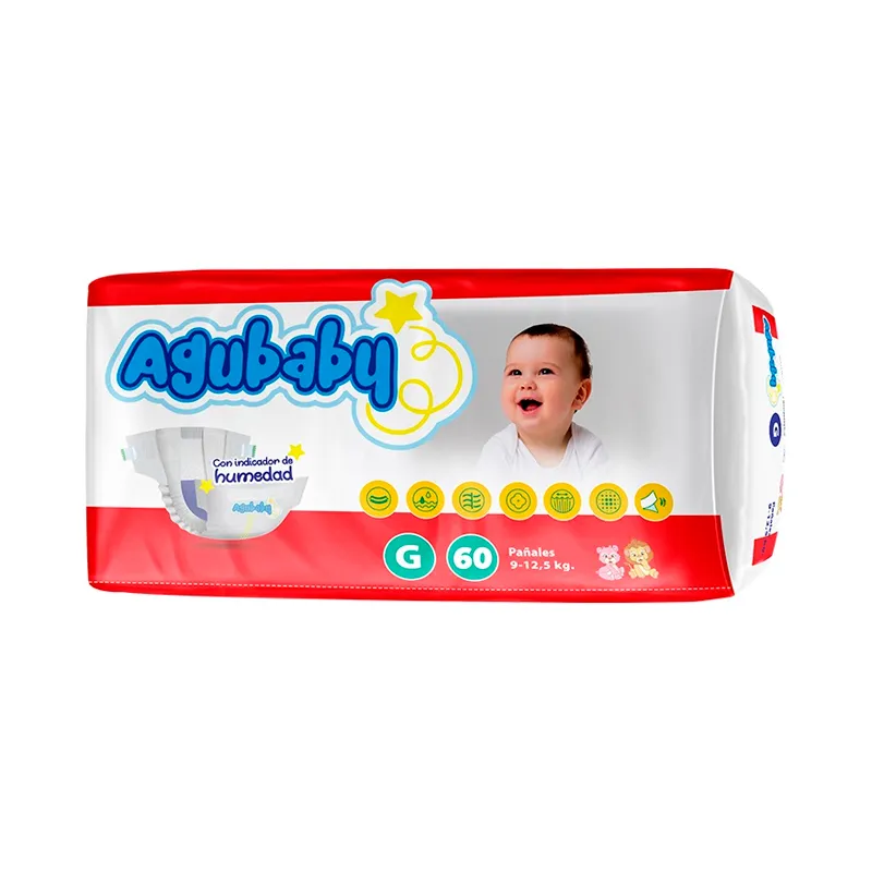 Pañal Agubaby Grande 6x60uni