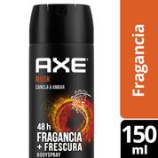 Desodorante Axe Aerosol Bs Musk 12x97g/150ml New