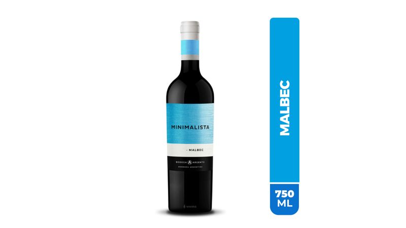 Vino Minimalista Malbec 750cc