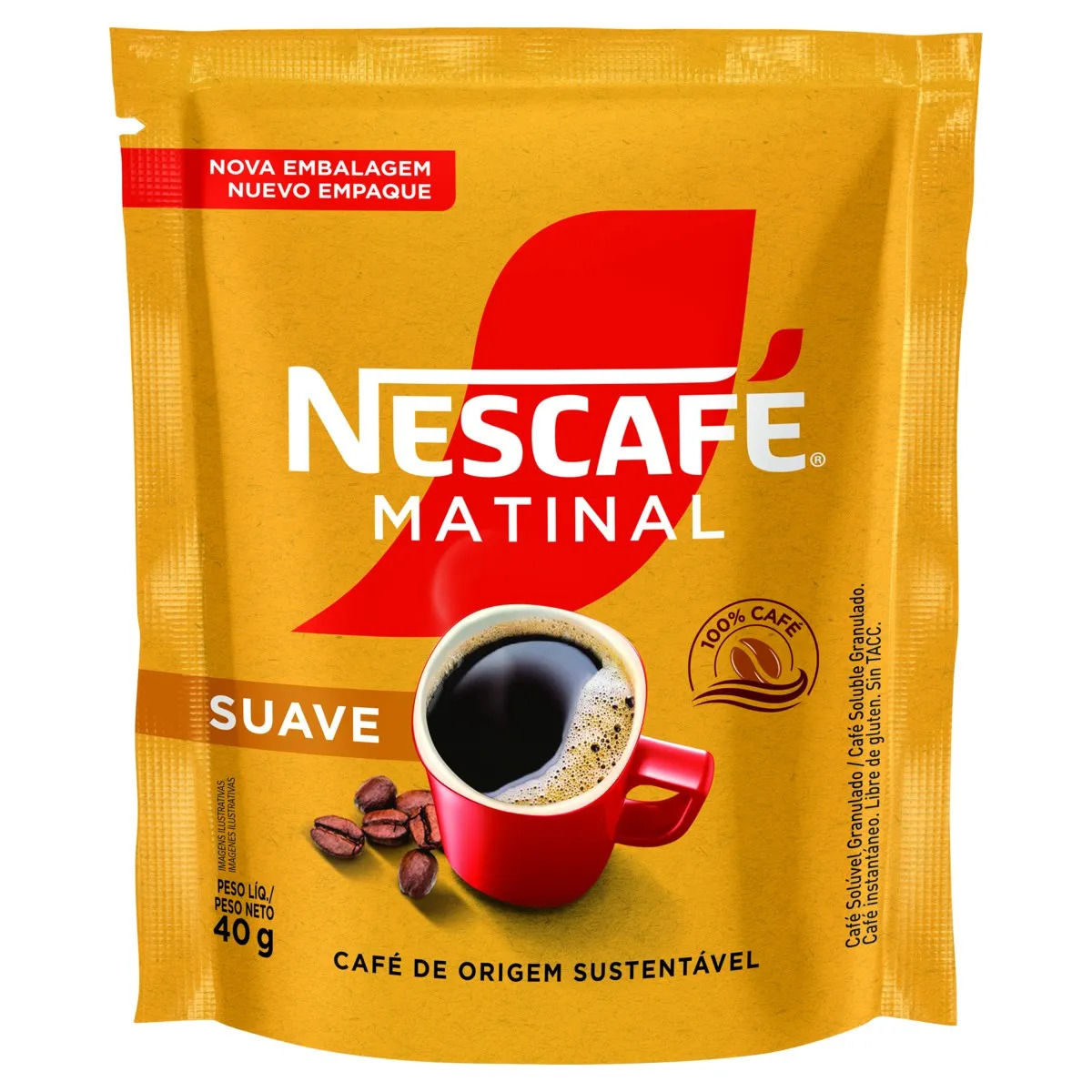 Nescafe Matinal Suave Sachet 40g