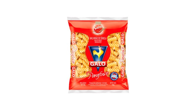 Galo Fid Semola Parafuso Tirabuz 20x500