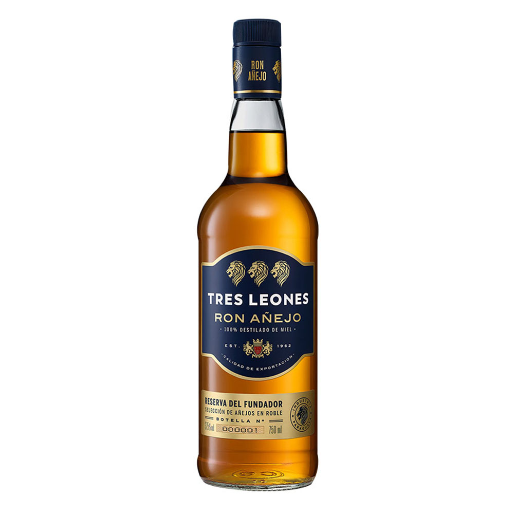 Ron Añejo Tres Leones 750ml