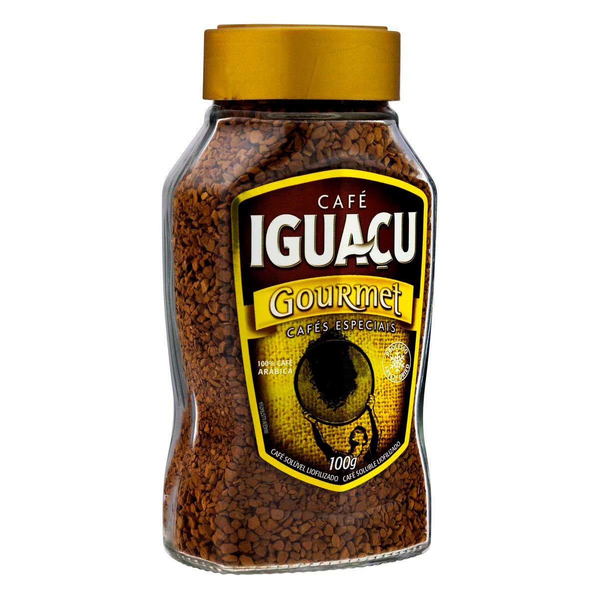Iguacu Café Soluble Gourmet Vidrio 100g