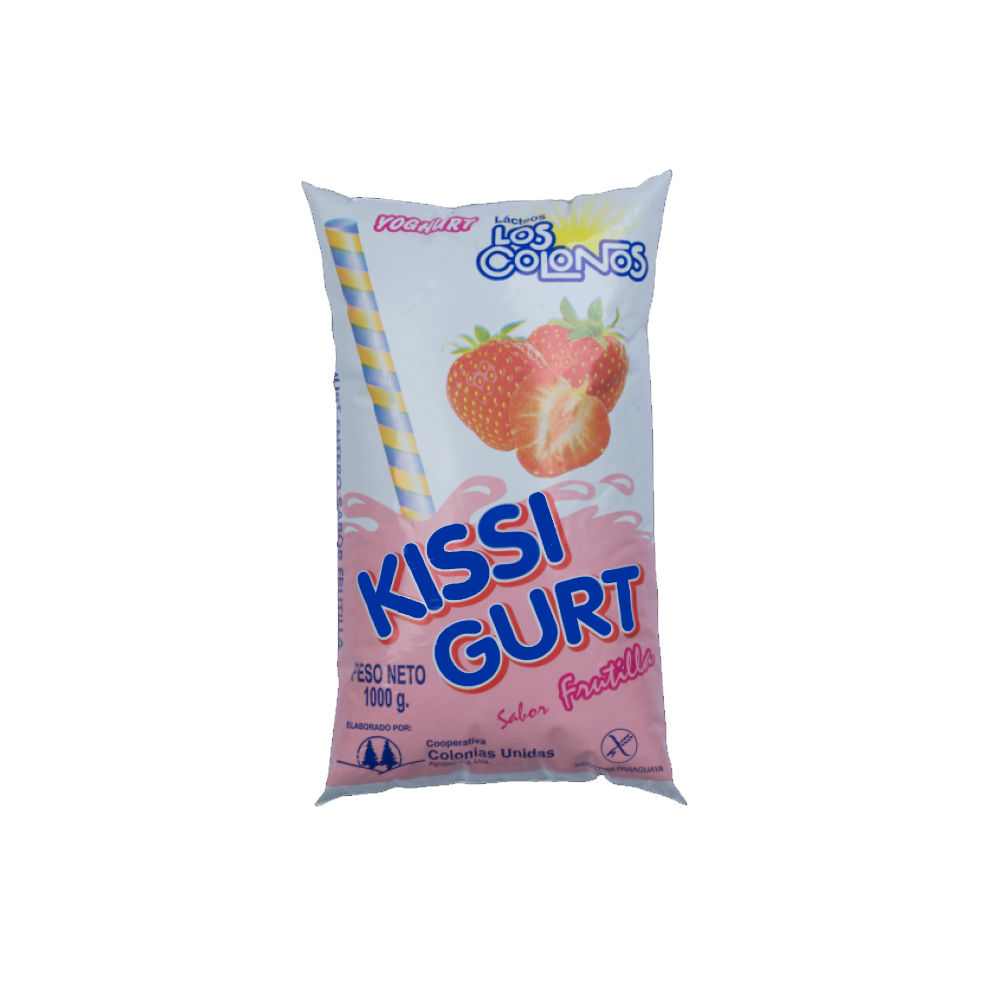 Yogurt Kissi Gurt 1000g-Vainilla