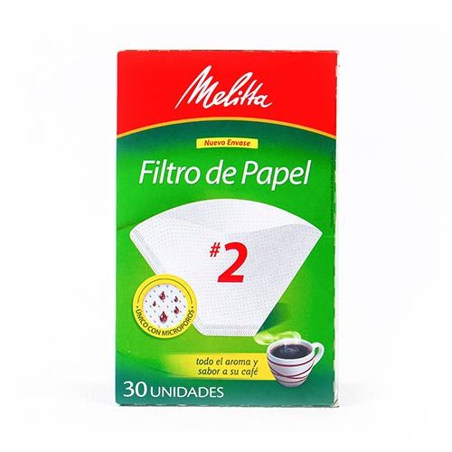 Filtro Melitta para Cafetera N°2