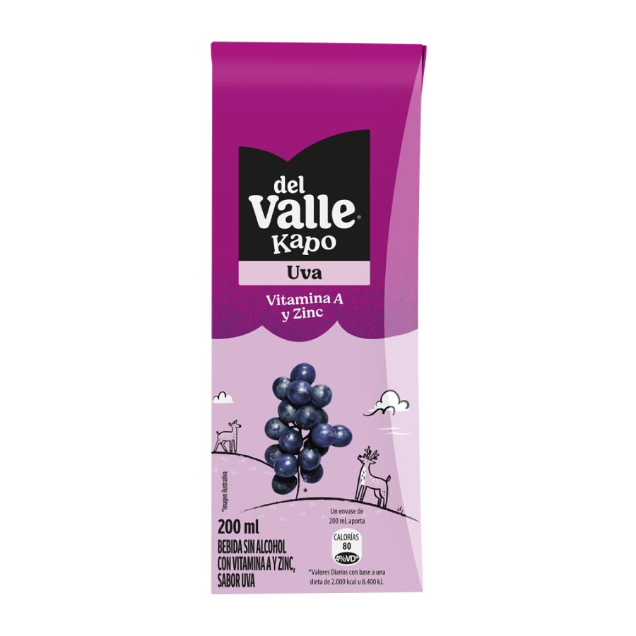 Del Valle Kapo Uva 200ml