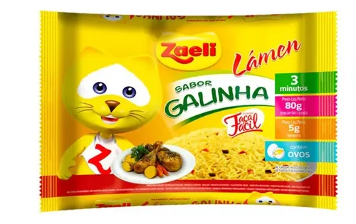 Zaeli Fideo Instantaneo Gallina 80g
