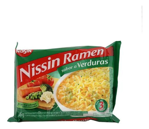 Nissin Lamen Verduras 85g