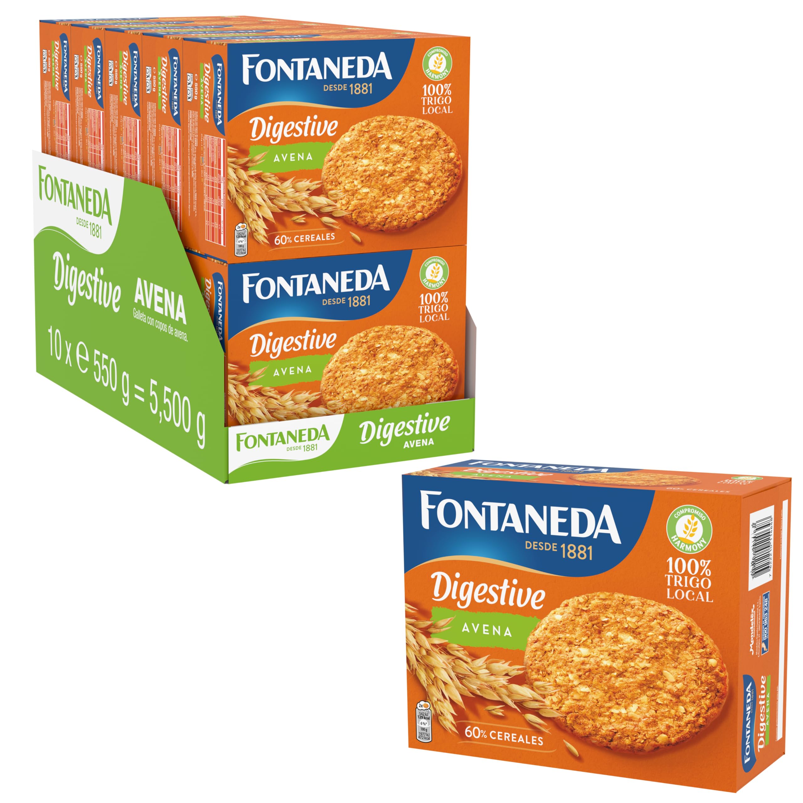 Avena Digestiva Dn 410gx15un