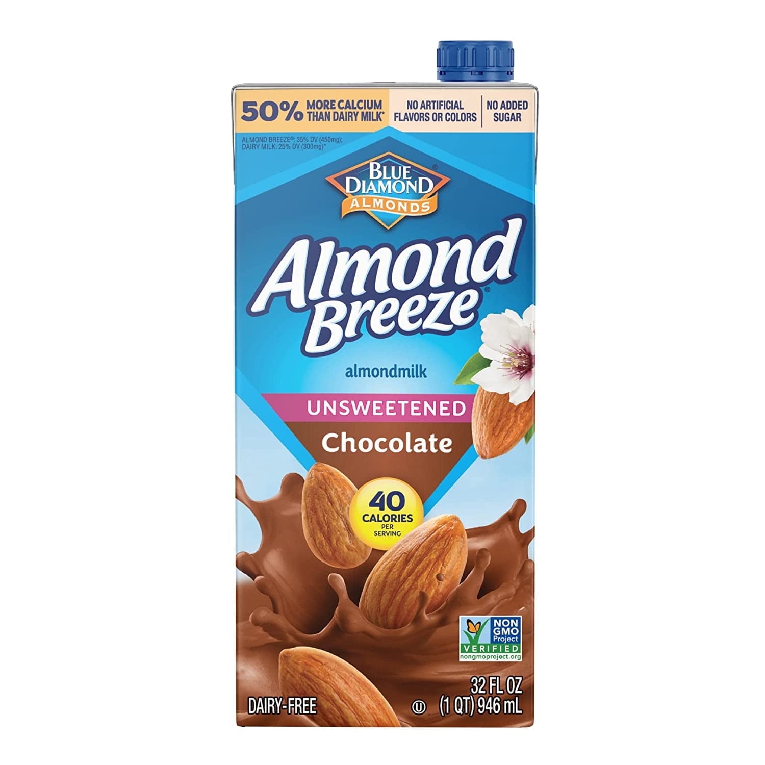 Blue Diamond Sabor Chocolate 1L