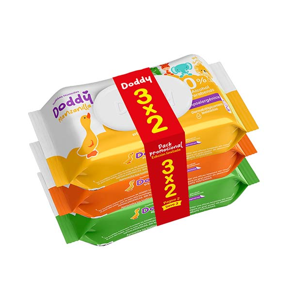 Pack Doddy Tollitas 100unx48un 3x2