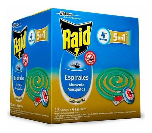 Raid Espiral Tradicional Verde x12
