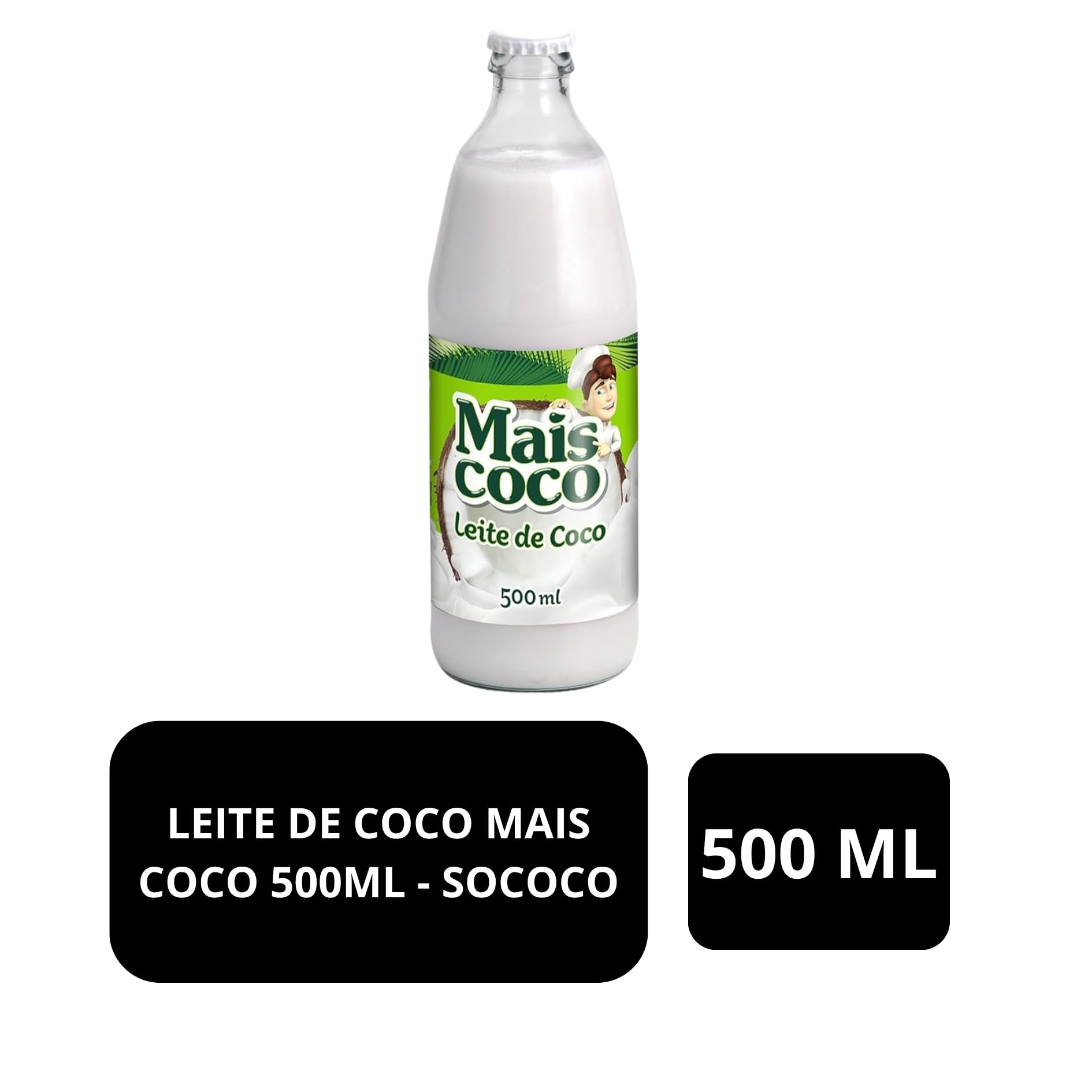 Mais Coco Leche de Coco 500ml