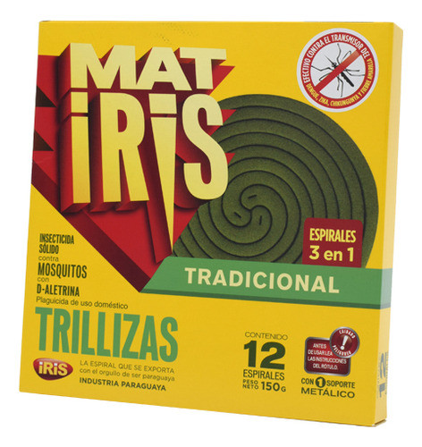 Espiral Matiris Trillizas Caja X12x100