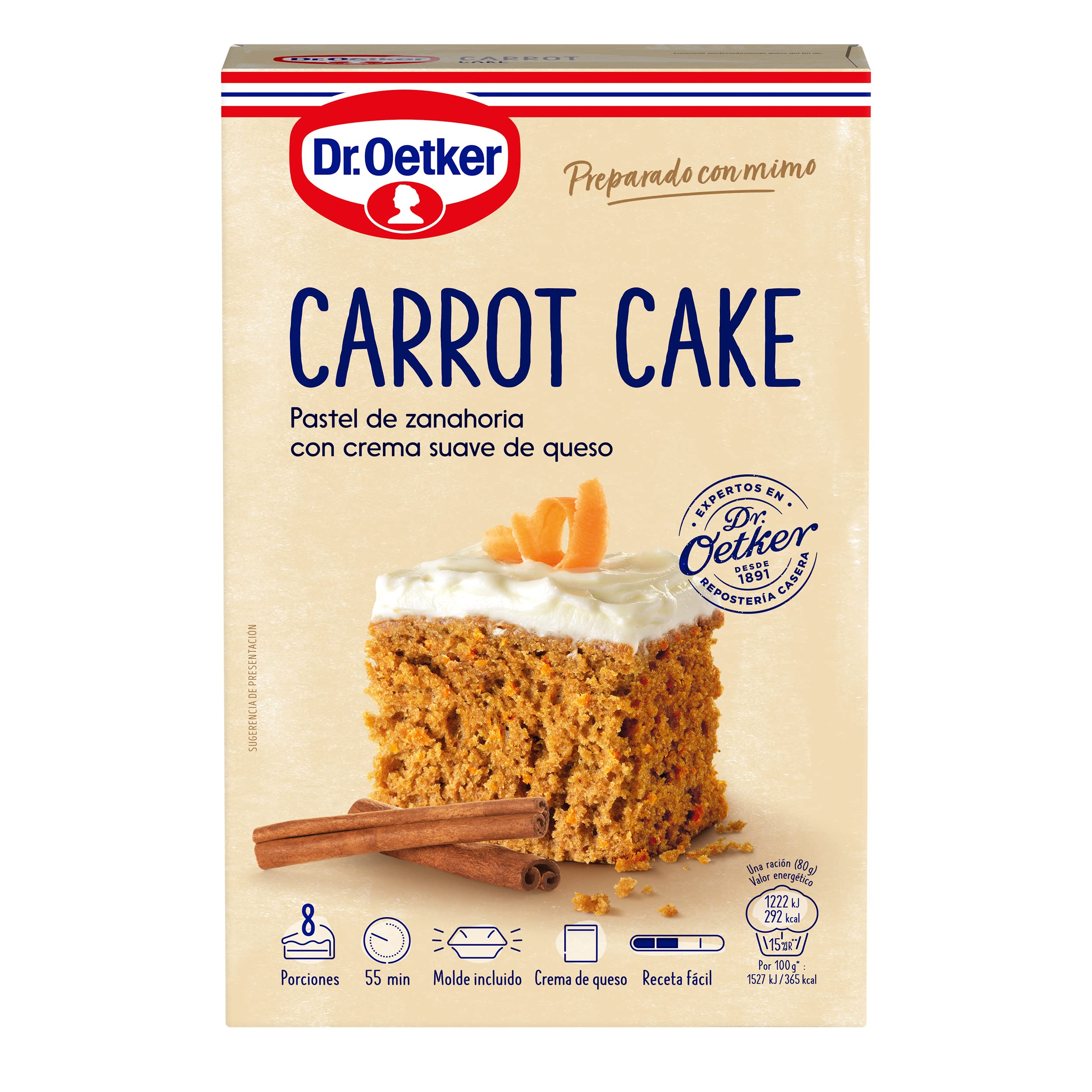 Mezcla para Torta Zanahoria 400g