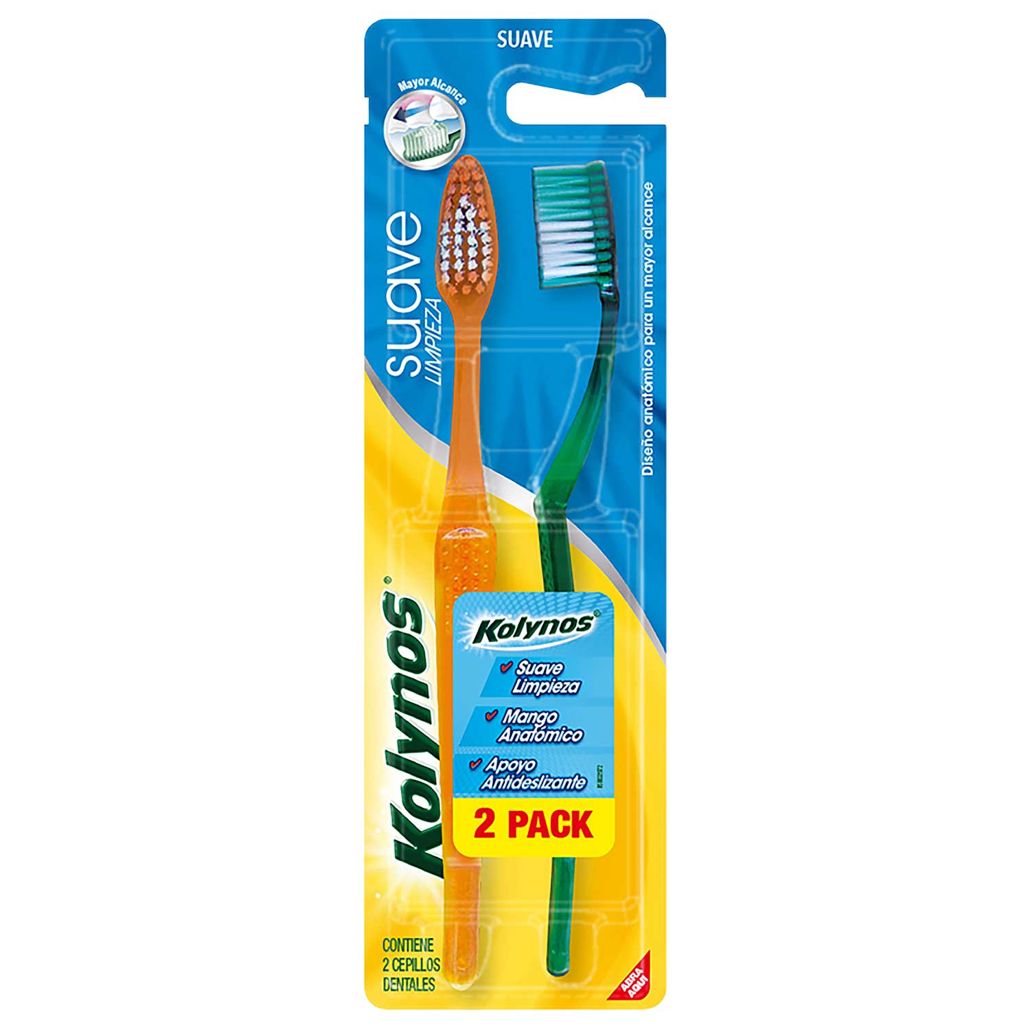 Kolynos Cepillo Dental Doctor Medio 2pack