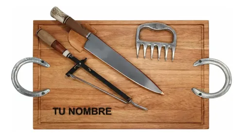 Kit Asador con Tabla
