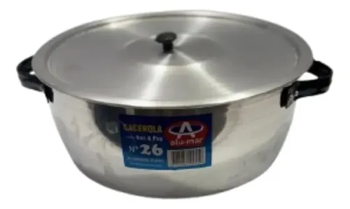 Cacerola Aluminio N26