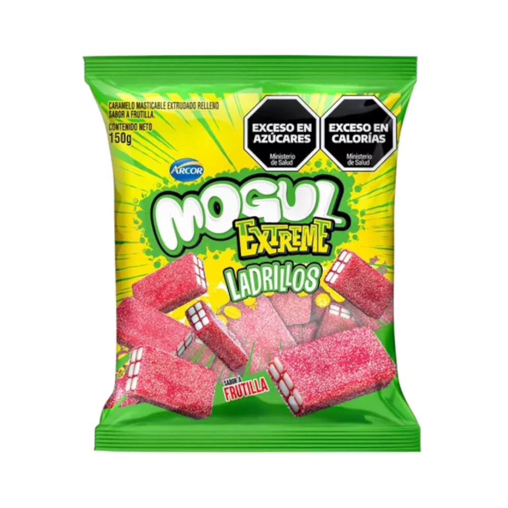 Mogul Ladrillos Extreme Frutilla 100g