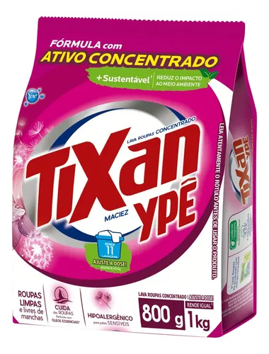 Tixan Polvo Suavidad Sachet 800g