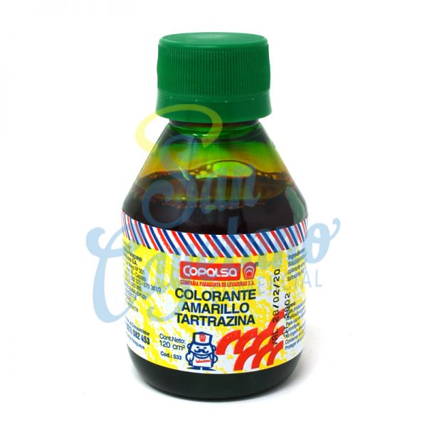Colorante Amarillo Copalsa 120ml