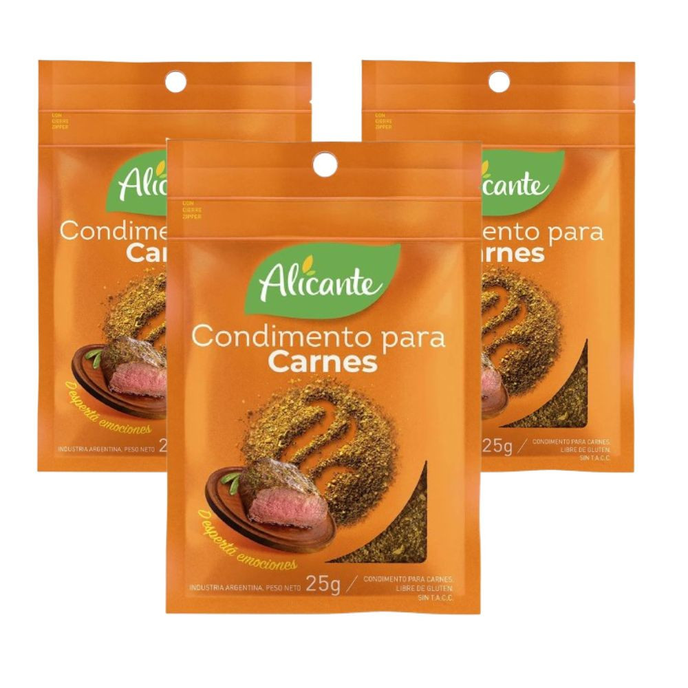 Condimento para Carne al Horno 6x25g