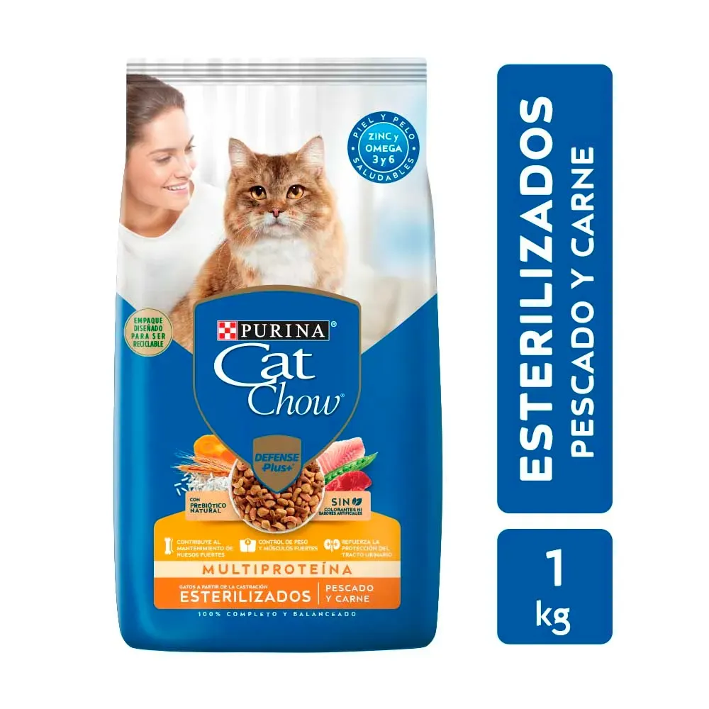Cat Chow Esterializado Pes Caramelo 1kg