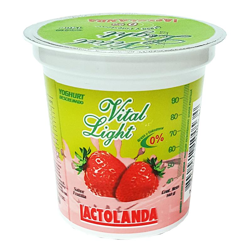 Yogurt Vital Light Durazno 350g