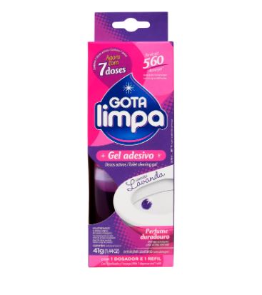 Gel Adhesivo Gota Limpia Lavanda 41g