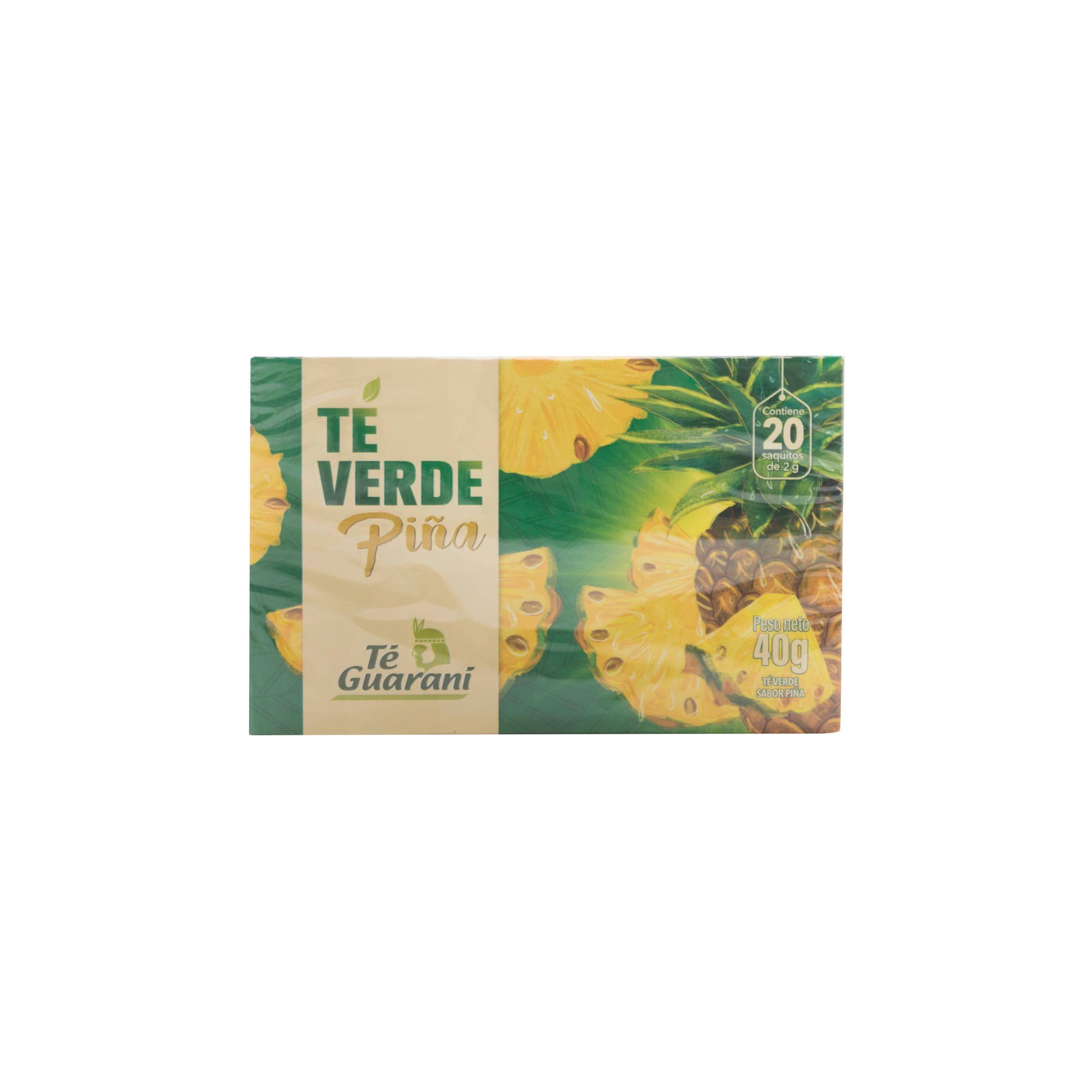 Te Verde Piña Saquitos Guarani x20