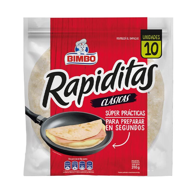 Rapiditas Bimbo Integral 310g
