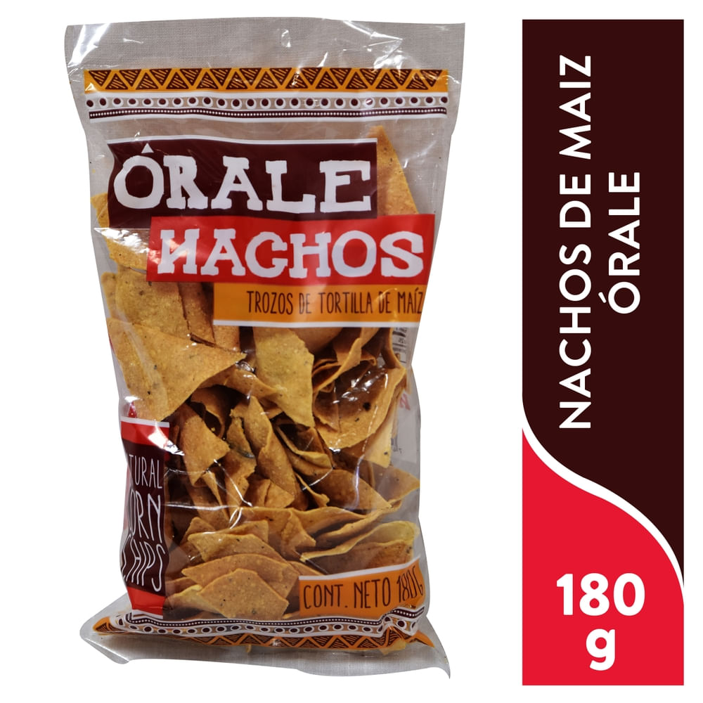 Orale Wey Nachos Sabor Queso 180g