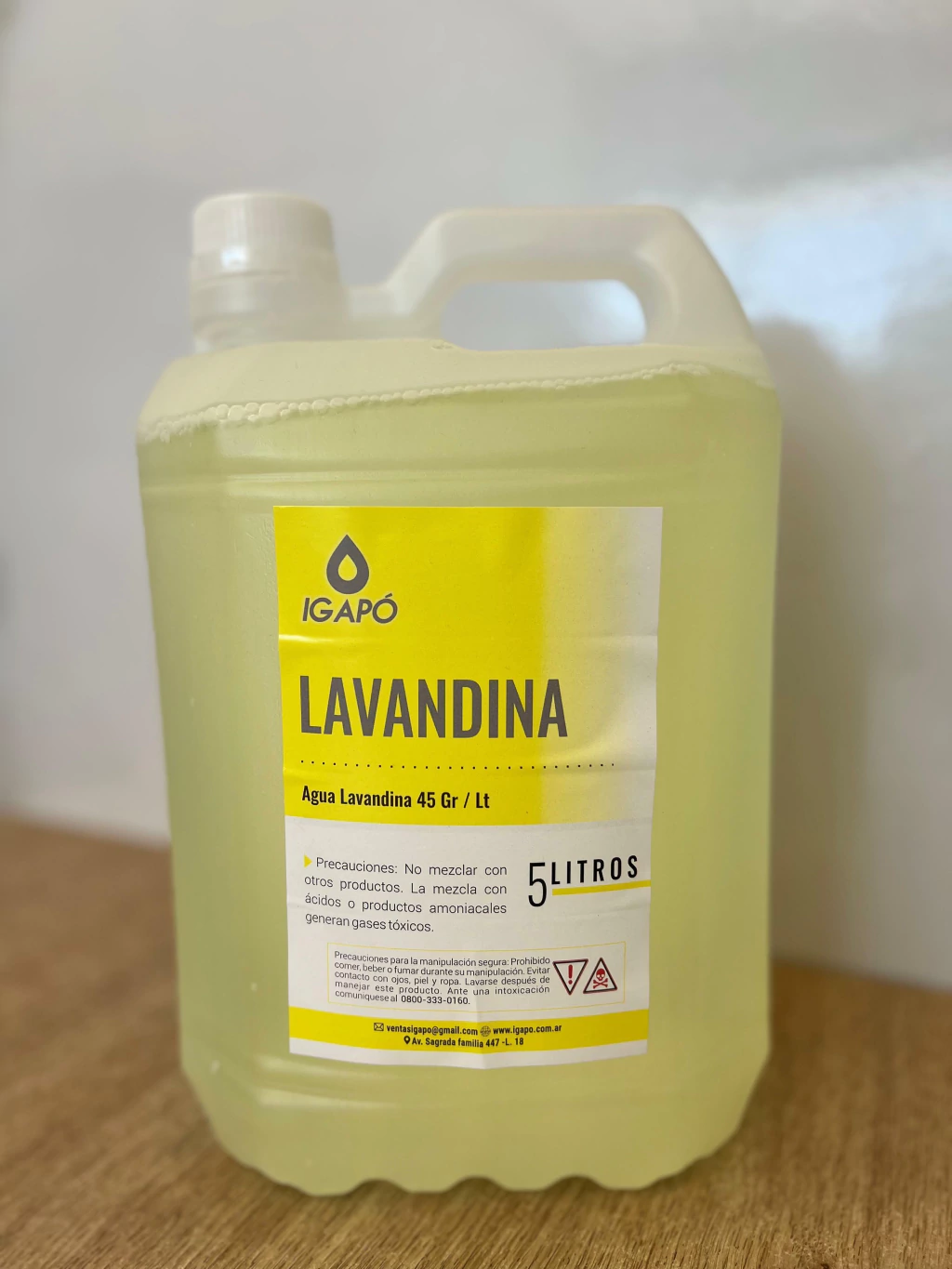 Yuyo Lavandina de 5L