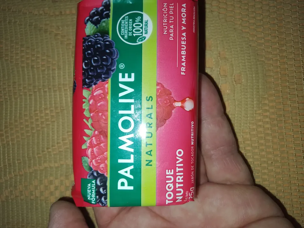 Palmolive Jabón Natural Frambuesa Mora 150