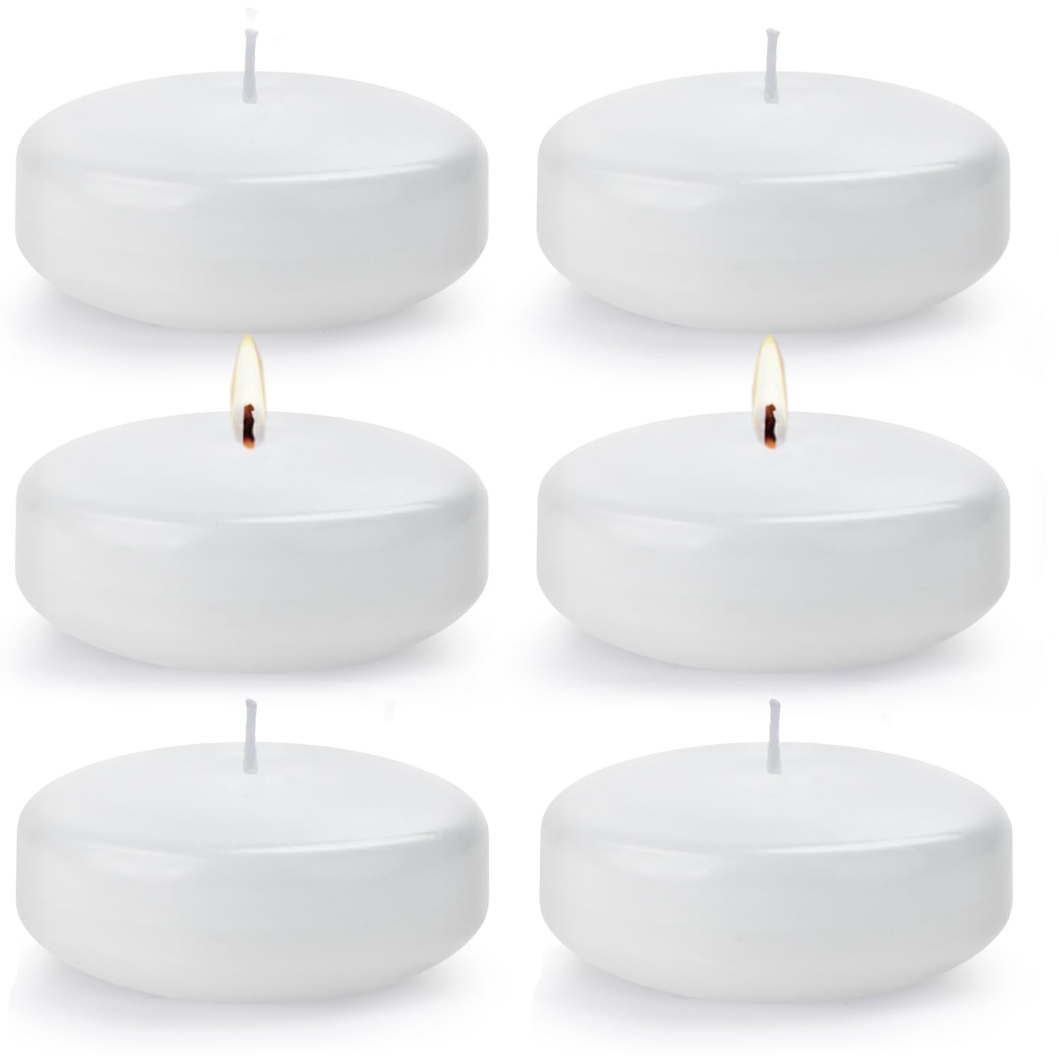 Velas Miakasa N° 3 Blanco Un 24x8