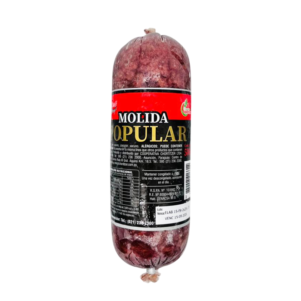 Molida Popular Congelada Chorti