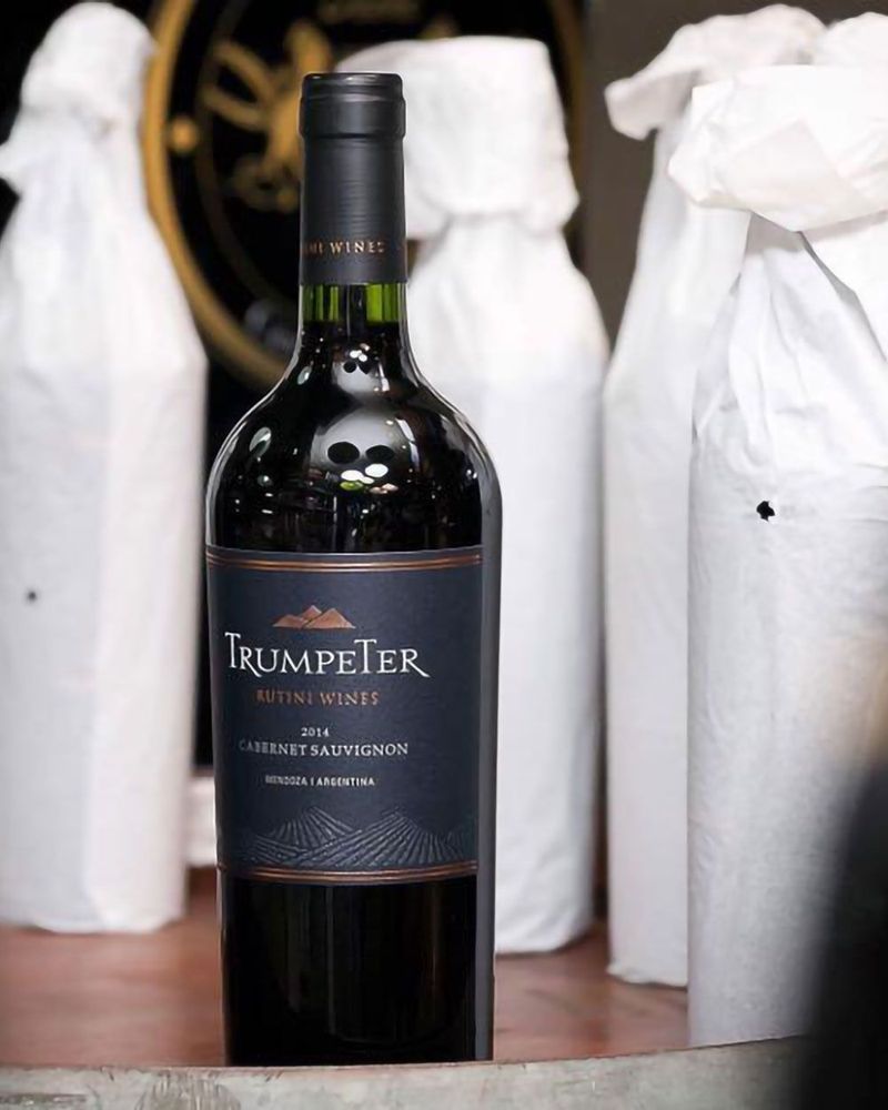 Vinos Trumpeter Cabernet Sauvig 750ml