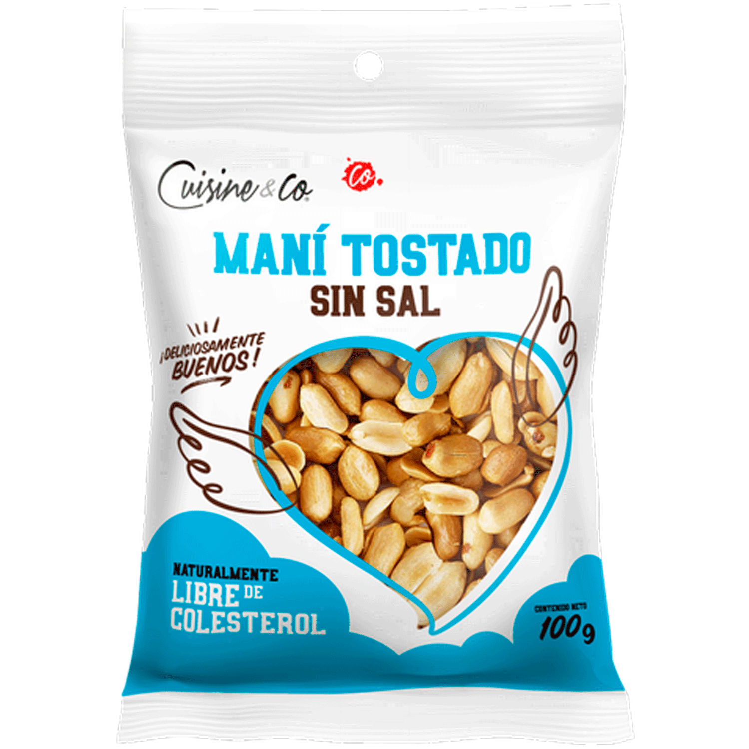 Maní Tostado Salado Bon Gusto 100g