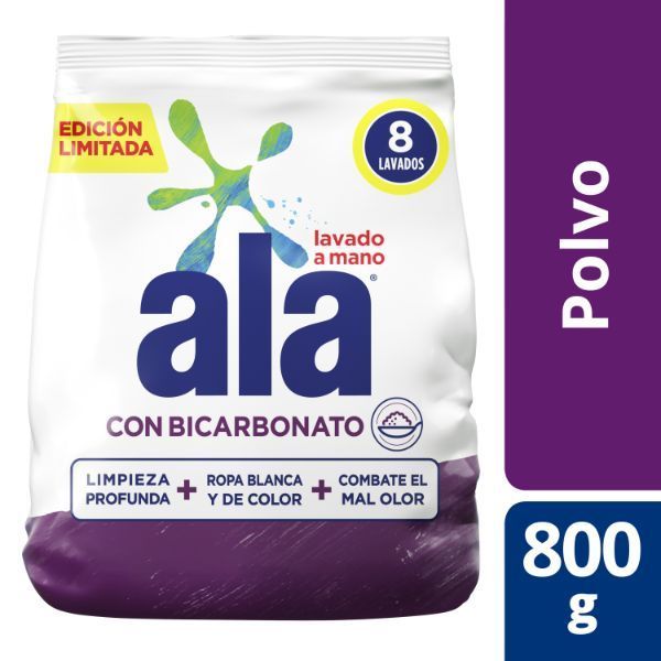 Omo Pvo Lav Mano con Bicarbonato 24x800g