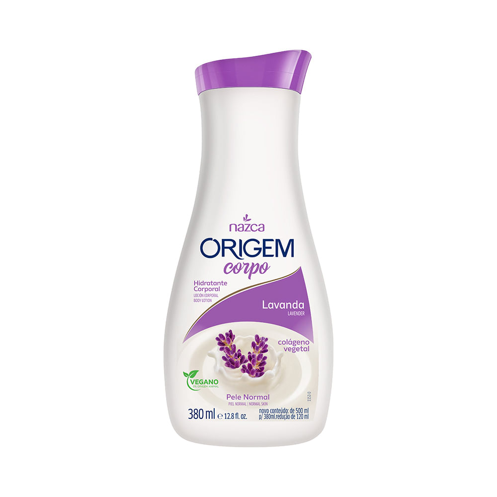 Hidratante Corporal Origen Lavanda 380ml