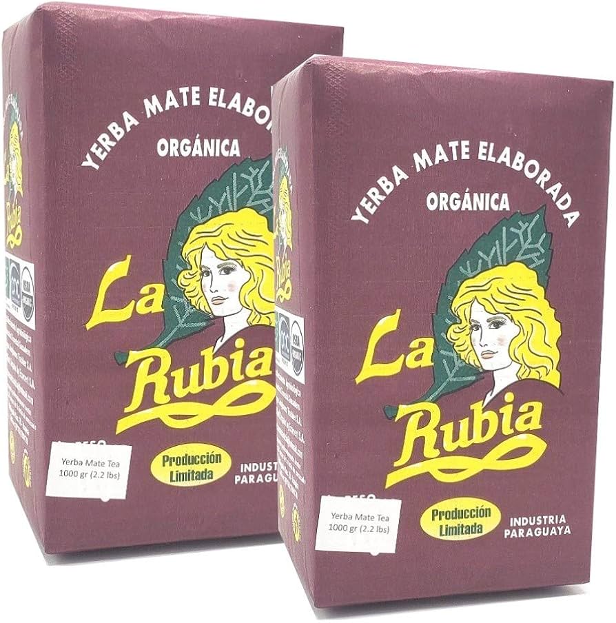 Yerba Mate Orgánico la Rubia 1kg