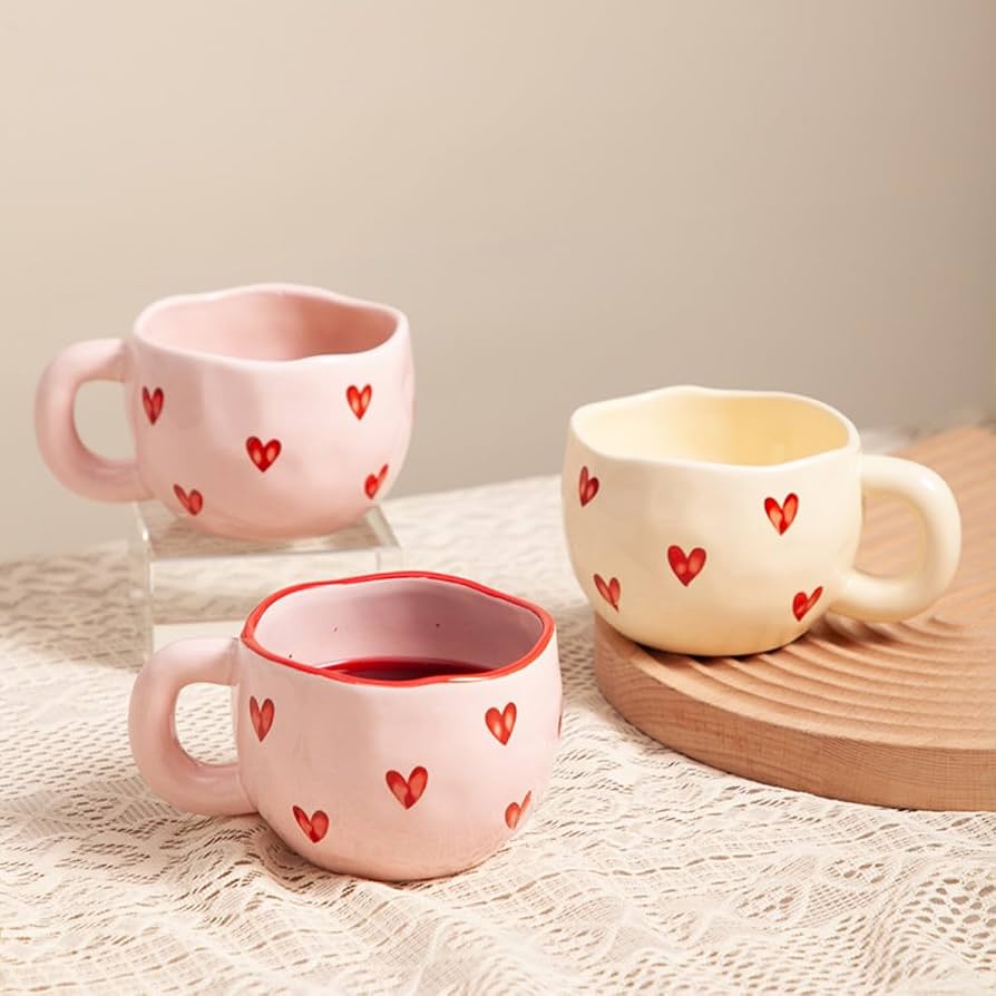 Taza Porcelana Corazon