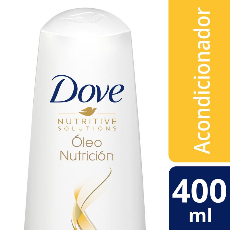 Dove Acondicionador Oleo Nutricion 12x400ml