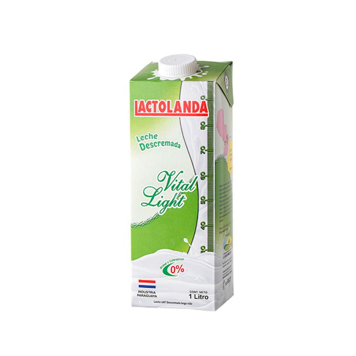 Leche Uat Descremada Lactolanda x 1L
