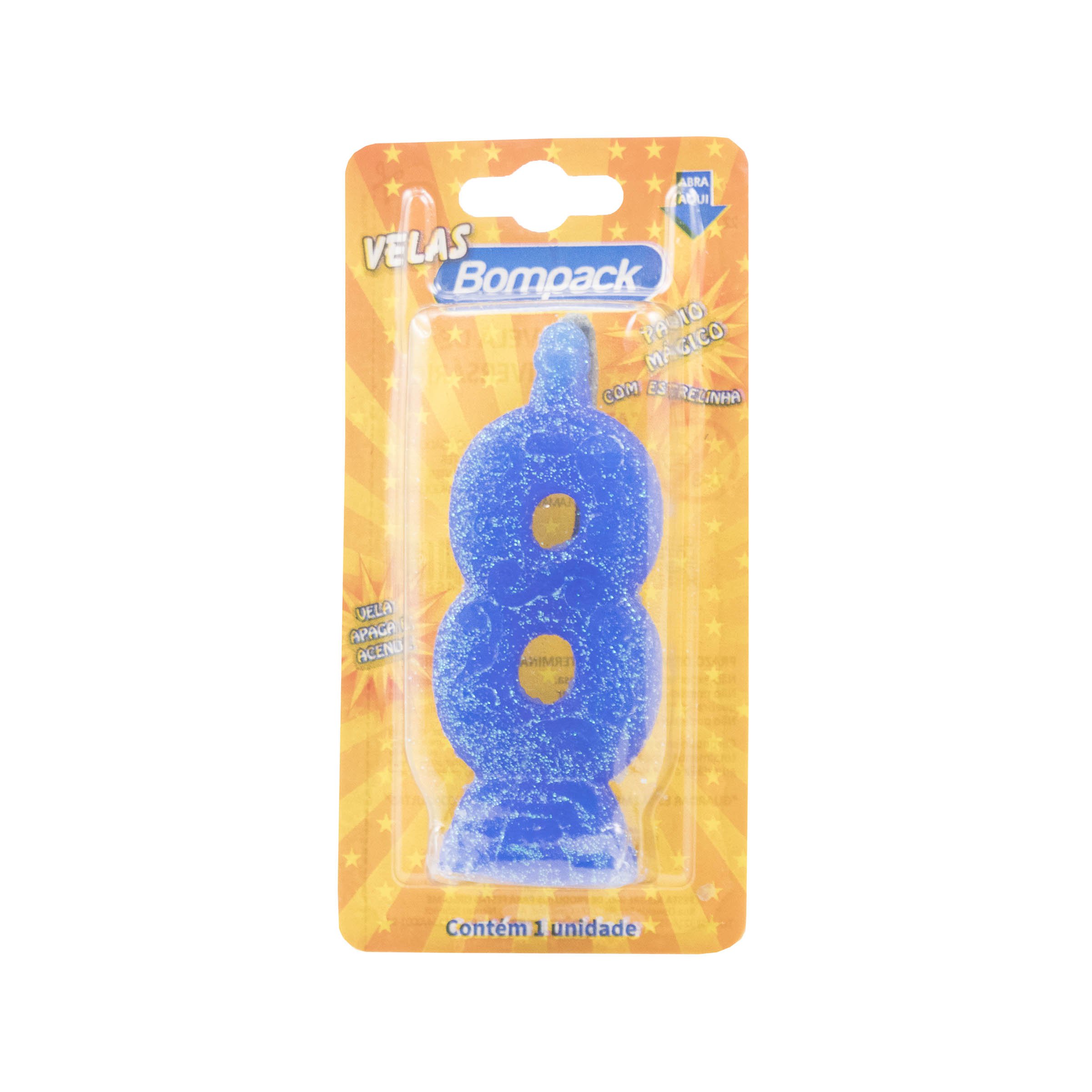 Vela N° 8 - Azul Bompack