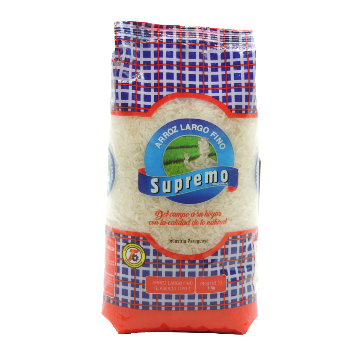 Arroz Supremo Tipo I Glase Premiun 1kg