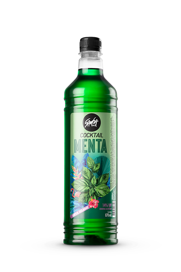 Cocktel Samba Sul Menta Pet 870ml
